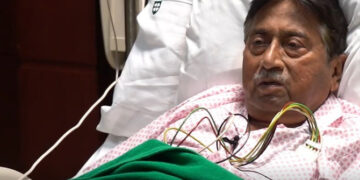 The preparation for the funeral of Pervez Musharraf in Karachi is complete