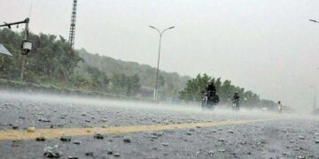 Heavy rain and hailstorm are forecast across the country