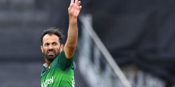 Fast bowler Wahab Riaz became a  Advisor