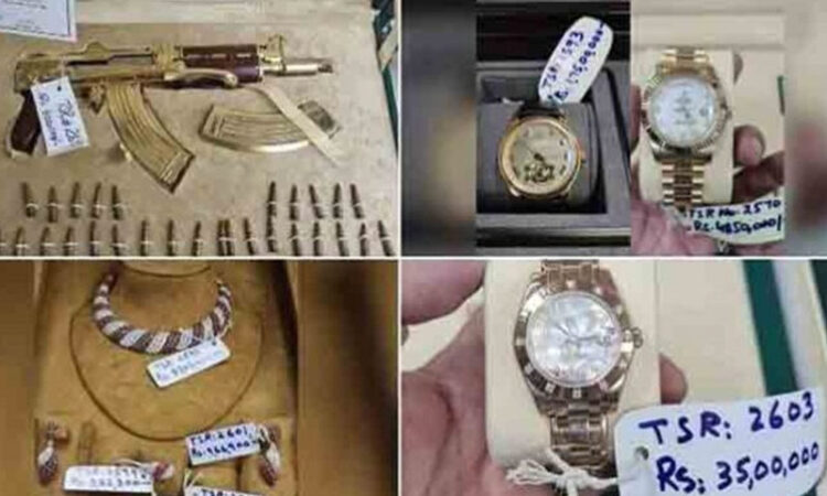 For the first time, the government made the Tosha Khana 21-year record of public