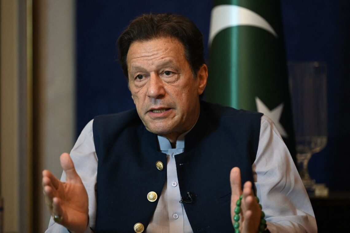 “Democracy moves forward with criticism,” said Imran Khan