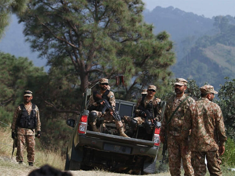 Two young men martyred in exchange of fire between security forces and terrorists in the Tiraah area of Khyber