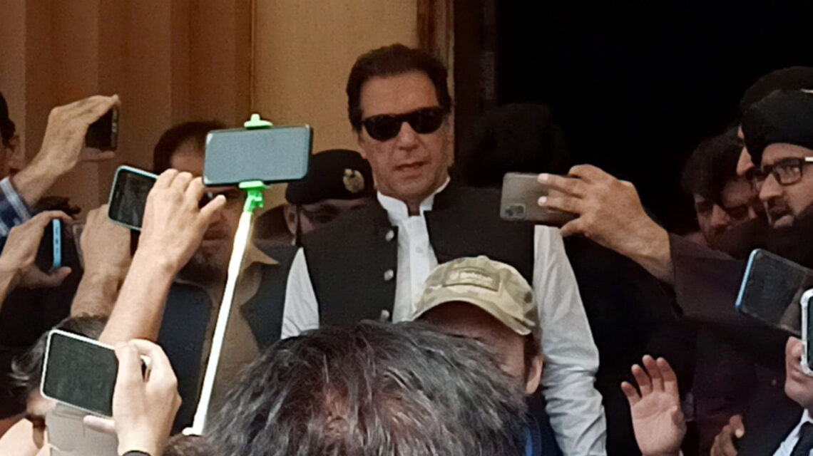 Imran Khan reached the anti-terrorism court