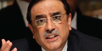 Former President Asif Ali Zardari reached Lahore from Dubai