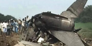 Indian fighter plane crashes, 3 civilians killed