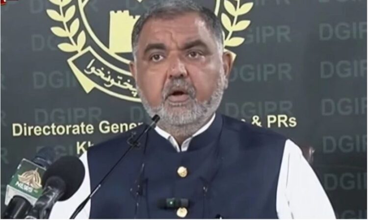 Adil Raja is receiving funding from India as the Caretaker Information Minister of Khyber Pakhtunkhwa