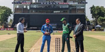 Pak-Afghan One Day Series Green Shirts won the toss and decided to bat