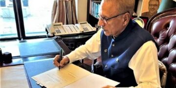 The President did not sign the Official Secrets Act and the Army Act Amendment Bill