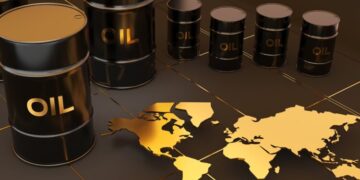 Decline in crude oil prices in the global market