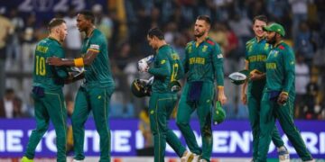 South Africa beat the Bengal Tigers by 149 runs.