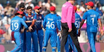 New Zealand’s 4 wickets fell for 114 runs against Afghanistan in the World Cup