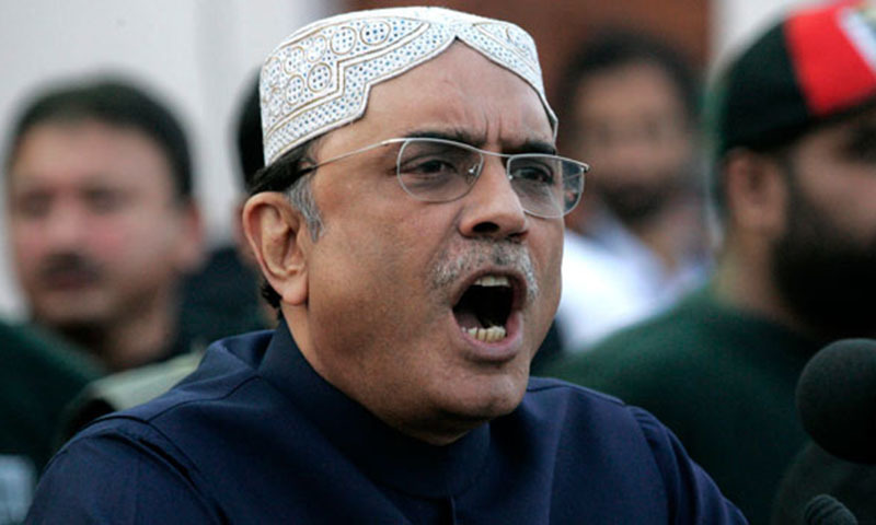 I have a problem with the thinking of people sitting in Islamabad, Asif Ali Zardari