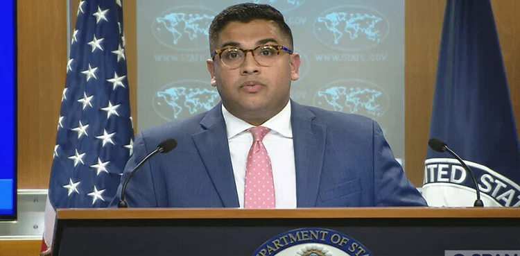 Pakistanis have to decide their own political future, America — PakAlerts.net: Sansani Nahi, Srif Khabar — Your go-to digital hub for Breaking News, Analysis, Stories from Pakistan and around the World. Stay informed, Stay connected. Pakistanis have to decide their own political future, America