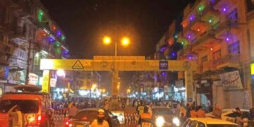 The action of the district administration on Burns Road ended the encroachments