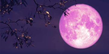 Beautiful views of pink moon in different countries of the world including Pakistan