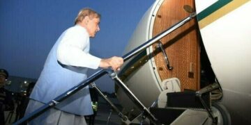 Prime Minister Shahbaz Sharif left for United Arab Emirates on an official visit