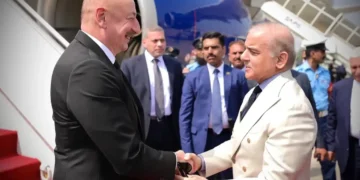 Azerbaijan President arrives on two-day visit to Pakistan
