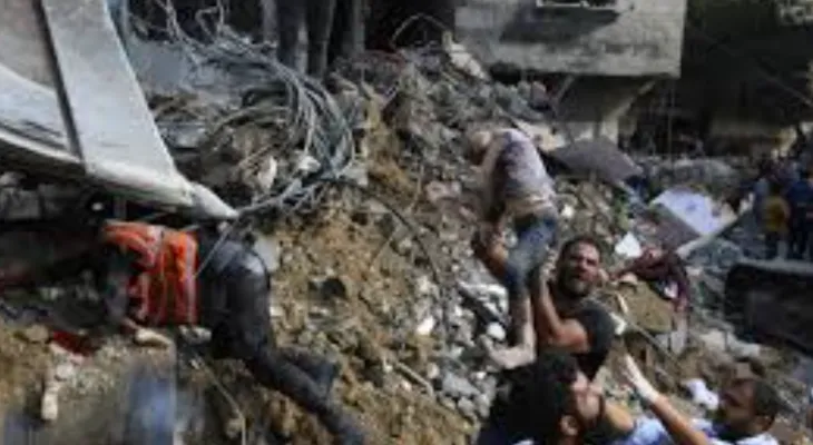 Gaza authorities say 32 killed as Israel strikes across territory