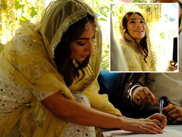 Anoushey Ashraf ties the knot, Images Go Viral on Social Media