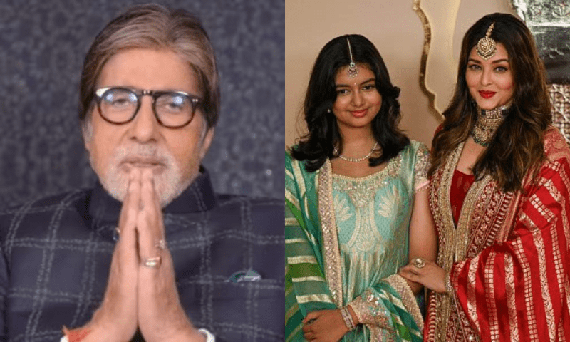 Divorce Rumors! Aishwarya’s Return to India with Daughter Sparks Viral Tweet from Father-in-Law Amitabh