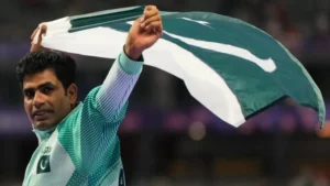 National Hero Arshad Nadeem Wins Gold Medal for Pakistan at Olympics After 32 Years &mdash; PakAlerts.net: Sansani Nahi, Srif Khabar &mdash; Your go-to digital hub for Breaking News, Analysis, Stories from Pakistan and around the World. Stay informed, Stay connected.