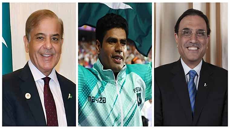 President and Prime Minister and other leaders congratulated Arshad Nadeem on his historic victory