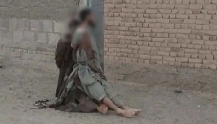 دالبندین: 5 افراد کی بجلی کے کھمبوں سے باندھی لاش برآمد