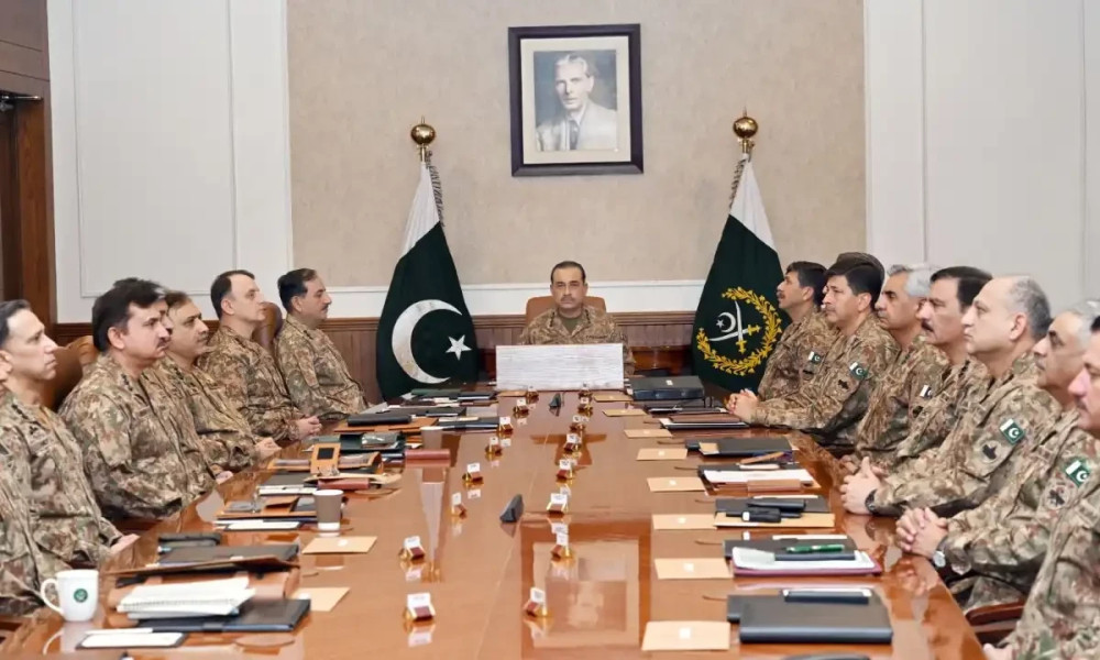 فوج کے ہر شخص کی وفاداری ملک اور افواج پاکستان کے ساتھ ہے، کور کمانڈرز