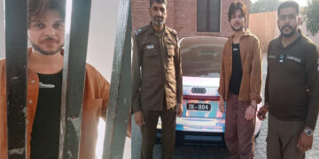 ’آئی کے 804‘ کی جعلی نمبر پلیٹ لگانے والا ٹک ٹاکر گرفتار