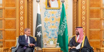 Prime Minister Shehbaz Sharif Meets Saudi Crown Prince, Reaffirms Commitment to Bring Major Changes in Bilateral Relations