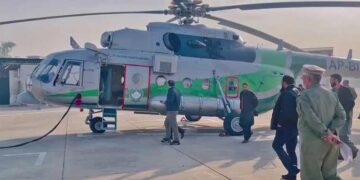 Dozens of Patients Airlifted by Helicopter in Kurram and Peshawar