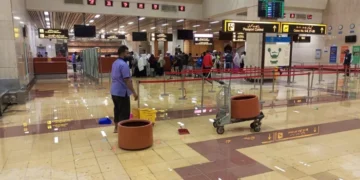 Water Line Burst at Jinnah Airport Causes Disruptions, Operations Continue Normally