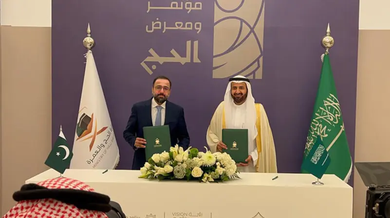 Signing of Hajj 2025 Agreement Between Pakistan and Saudi Arabia — PakAlerts.net: Sansani Nahi, Srif Khabar — Your go-to digital hub for Breaking News, Analysis, Stories from Pakistan and around the World. Stay informed, Stay connected. Signing of Hajj 2025 Agreement Between Pakistan and Saudi Arabia