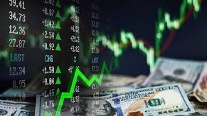 Stock market bullish, dollar cheaper against rupee