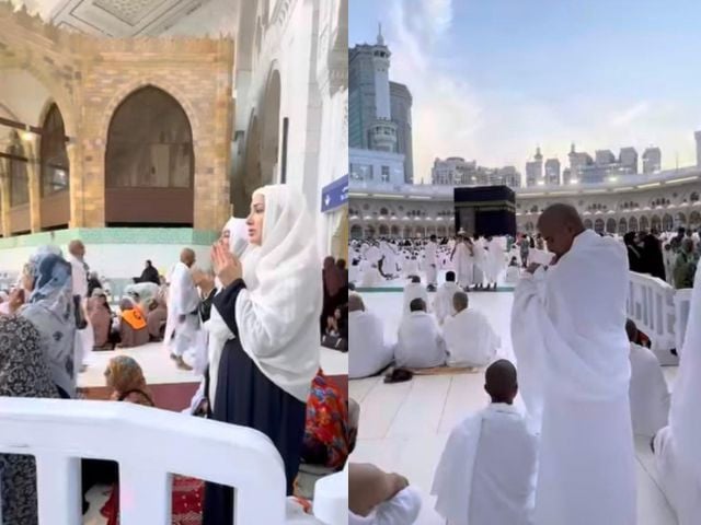 Actress Mehwish Hayat Performs Umrah, Shares Glimpses on Social Media