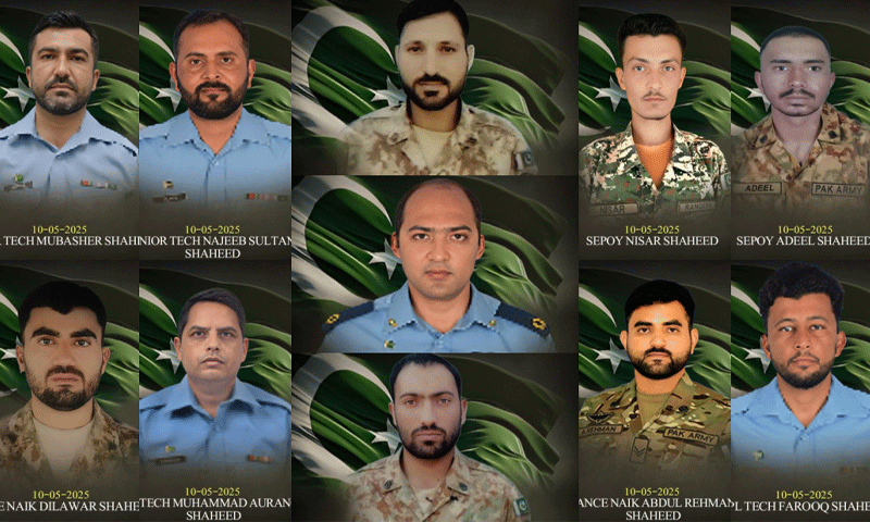 ISPR Releases Details of Martyrs and Injured During Indian Aggression
