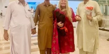 American Girl Reaches Pakistan for Love of Young Man from Dir, Couple Goes Viral on Social Media