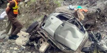 Vehicle Falls Into Ravine in District Kurram, 7 Dead, 2 Critically Injured
