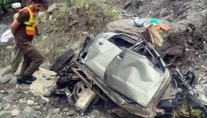 Vehicle Falls Into Ravine in District Kurram, 7 Dead, 2 Critically Injured