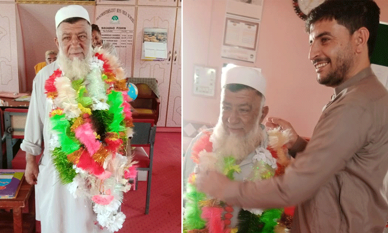 55-Year-Old Man Faiz-ul-Haq Passes Matric Exam in Pishin, Sets Inspiring Example — PakAlerts.net: Sansani Nahi, Srif Khabar — Your go-to digital hub for Breaking News, Analysis, Stories from Pakistan and around the World. Stay informed, Stay connected. 55-Year-Old Man Faiz-ul-Haq Passes Matric Exam in Pishin, Sets Inspiring Example