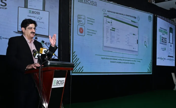 Sindh CM Launches SBOSS to Simplify Business Registration and Licensing — PakAlerts.net: Sansani Nahi, Srif Khabar — Your go-to digital hub for Breaking News, Analysis, Stories from Pakistan and around the World. Stay informed, Stay connected. Sindh CM Launches SBOSS to Simplify Business Registration and Licensing