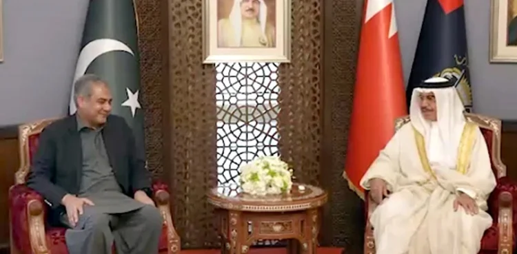 Mohsin Naqvi Meets Bahraini Interior Minister, Discusses Security Cooperation and Bilateral Ties — PakAlerts.net: Sansani Nahi, Srif Khabar — Your go-to digital hub for Breaking News, Analysis, Stories from Pakistan and around the World. Stay informed, Stay connected. Mohsin Naqvi Meets Bahraini Interior Minister, Discusses Security Cooperation and Bilateral Ties