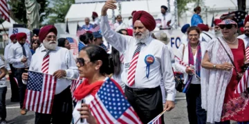 Sikhs Protest on India’s Independence Day in Washington, Surround Embassy Building