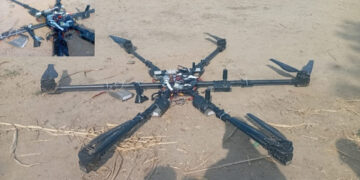 Indian Drone Shot Down in Lahore’s Manawan Area by Security Agencies