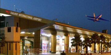 Flight Operations Suspended at Sialkot International Airport Due to Flood Risk