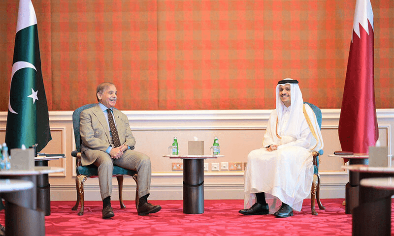 PM Shehbaz Sharif, Emir of Qatar Agree to Maintain Close Contacts Amid Regional Tensions — PakAlerts.net: Sansani Nahi, Srif Khabar — Your go-to digital hub for Breaking News, Analysis, Stories from Pakistan and around the World. Stay informed, Stay connected. PM Shehbaz Sharif, Emir of Qatar Agree to Maintain Close Contacts Amid Regional Tensions