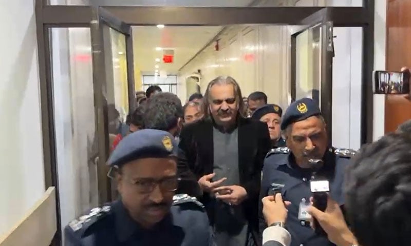 Islamabad court issues arrest warrants for Ali Amin Gandapur in liquor and arms case