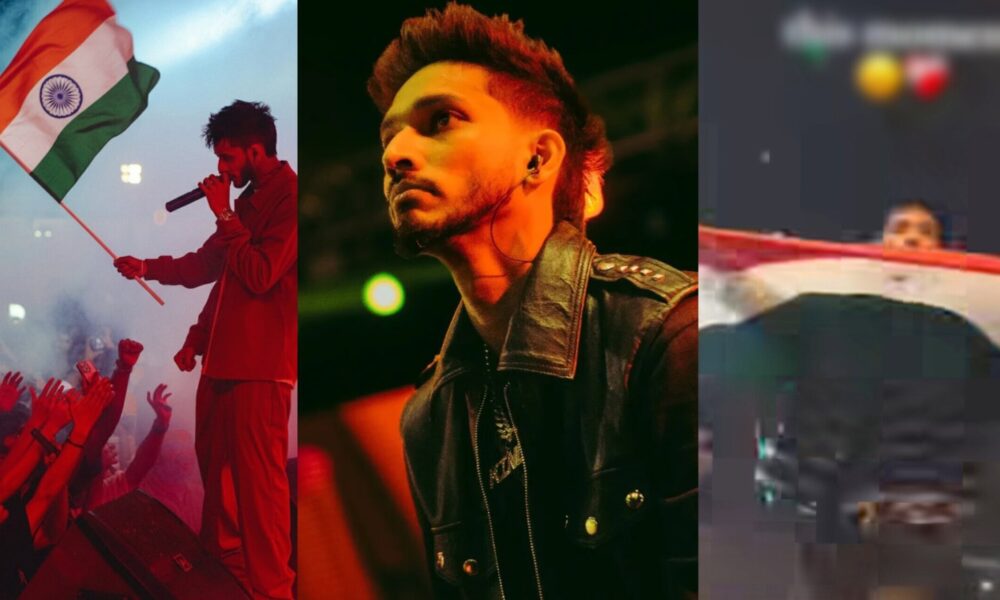 Talha Anjum waving Indian flag and Talha Yunus holding Nepali flag in Nepal concert sparks debate — PakAlerts.net: Sansani Nahi, Srif Khabar — Your go-to digital hub for Breaking News, Analysis, Stories from Pakistan and around the World. Stay informed, Stay connected. Talha Anjum waving Indian flag and Talha Yunus holding Nepali flag in Nepal concert sparks debate