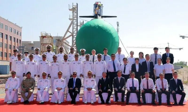 Pakistan’s First Chinese-Designed Submarine to Become Operational Next Year,  Admiral Naveed Ashraf