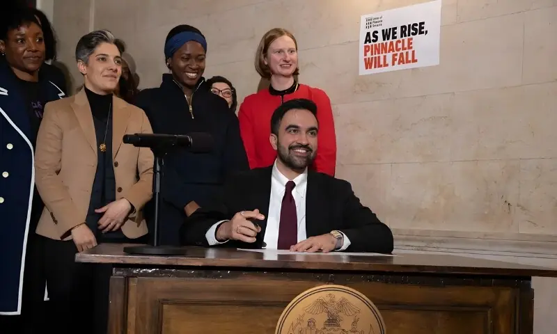 New York’s New Mayor Zohran Mamdani Cancels All Decisions of Former Mayor on First Day in Office — PakAlerts.net: Sansani Nahi, Srif Khabar — Your go-to digital hub for Breaking News, Analysis, Stories from Pakistan and around the World. Stay informed, Stay connected. New York’s New Mayor Zohran Mamdani Cancels All Decisions of Former Mayor on First Day in Office